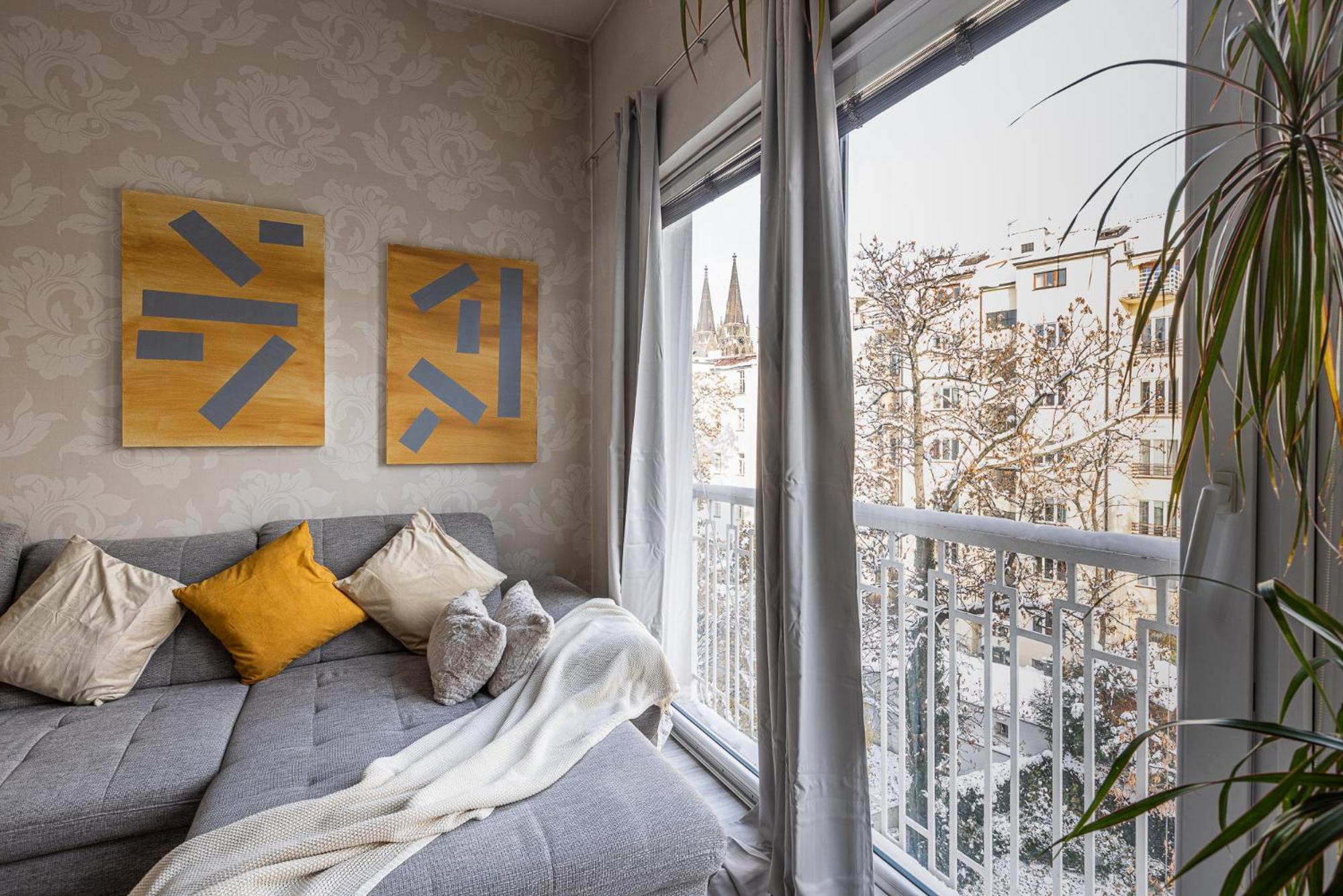Nice Big Apartment 2Bds - Belgicka Prague Ngoại thất bức ảnh